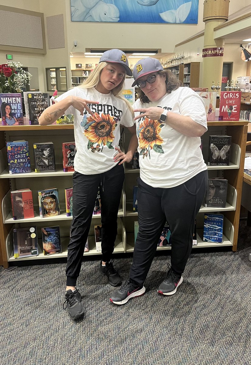ShoopDHS's tweet photo. Can you tell which one is me? #twinday #promspiritweek #teacherlife @DimondStudGov https://t.co/7U6mvrho1k