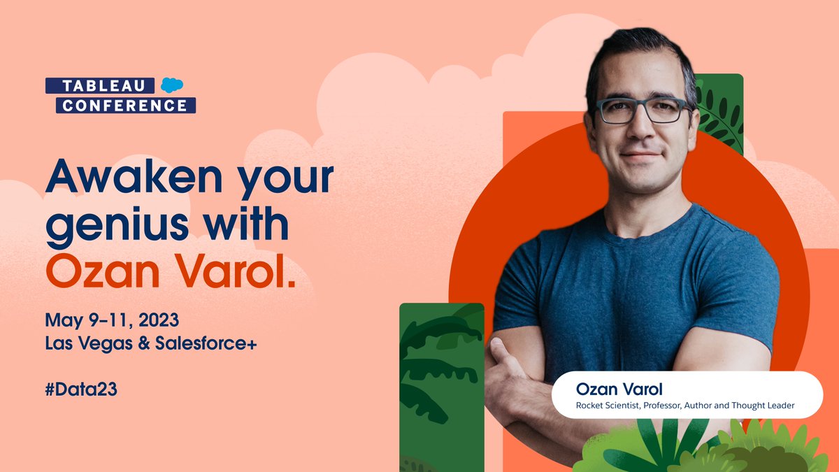 Reimagine the status quo with Ozan Varol at Tableau Conference. #Data23

Discover how to imagine the seemingly unimaginable, solve the seemingly unsolvable, and think like a rocket scientist. 🚀 tabsoft.co/3l790qV