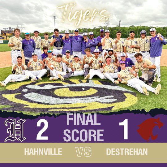 1-0🔥Tigers walk it off in the 7th! <a href="/TalanTheriot/">Talan Theriot</a> with an 11K outing! Showed grit the entire game! Round 2 Thursday @ DHS. #team1 #good 💯🔥🐅