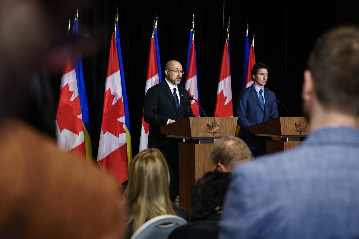 Canada’s support for Ukraine remains steadfast. This morning, Prime Minister <a href="/Denys_Shmyhal/">Denys Shmyhal</a> and I spoke about how Ukrainians continue to defend their sovereignty, territorial integrity, and independence - and about what more Canada can do to help. Here’s what we’re doing: