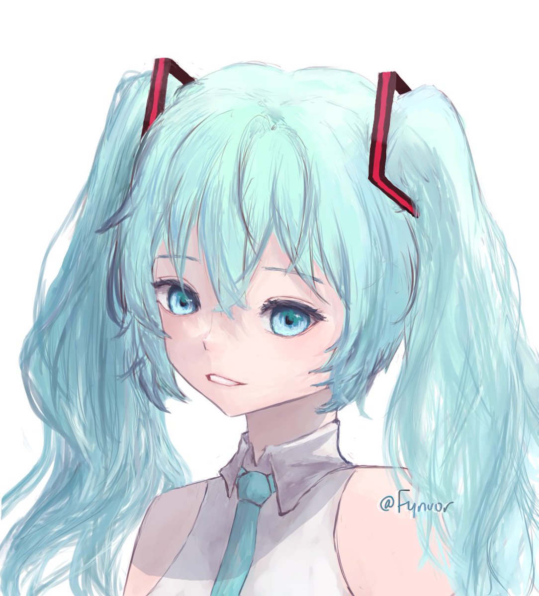 fynuor's tweet photo. Hatsune Miku fanart 
#artistsontwitter #HatsuneMiku #DigitalArtist #artwork #fanart https://t.co/Ego0R7TJW5