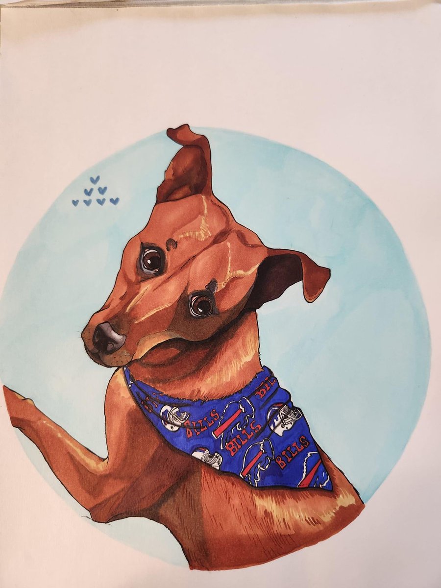 Tee_Lee47's tweet photo. A doctor at my vet office drew this for me and I’m obsessed. ❤️❤️❤️ https://t.co/LyCD4XNxnr