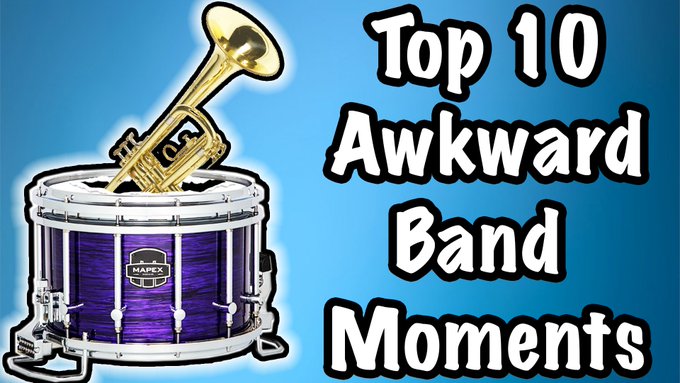 Check out part 4 of the "Awkward Band Moments" series: https://t.co/I0Kv6m6Dv5 #emcproductions #drums<a href="/tag/drums"class="tags"><span>#drums</span></a><a href="/tag/drummer"class="tags"><span>#drummer</span></a><a href="/tag/snare"class="tags"><span>#snare</span></a><a href="/tag/drumlife"class="tags"><span>#drumlife</span></a><a href="/tag/drumming"class="tags"><span>#drumming</span></a><a href="/tag/marchingband"class="tags"><span>#marchingband</span></a>