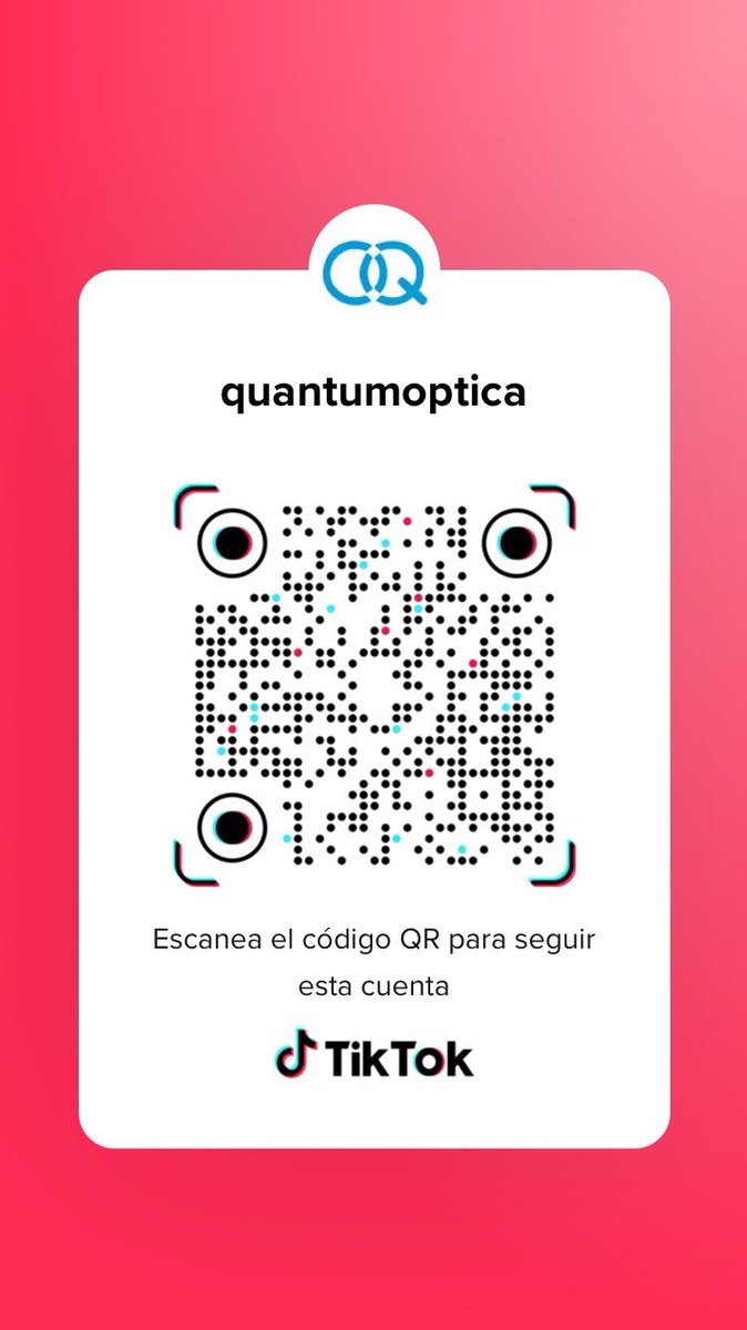 Somos quantumoptica y estoy en TikTok. Para descargar la aplicación y ver más vídeos, pulsa: vm.tiktok.com/ZMYGxmYPU/