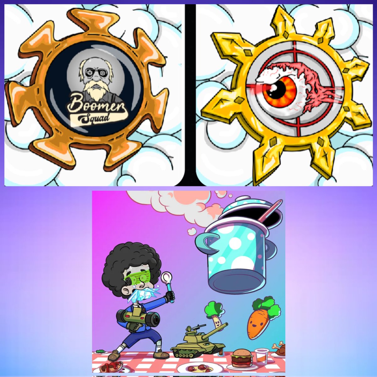 Sammm_0024's tweet image. My Boomer and Zoomer have their $Scratch and Pogs ready for Playground Season 1, LIVE now! ✨ The fun with @BoomerSquadNFT1 @ZoomersZoomin never stops! We're growing old together but never growing up!! 🧸♥️ #boomers #zoomers #boomersquad #pirategang #teamgrub #scratch #CRO