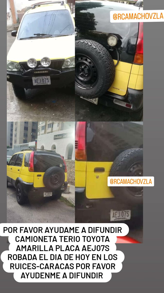 sgiovannaavq's tweet image. Más fotos por si la ven en cualquier lado, 0424-2917741. Es muy llamativa se reconoce fácil. Vista por San Martin - El Paraíso. #CARACAS #DENUNCIAPUBLICA #HURTO