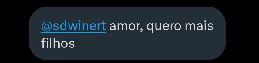 obs: nossa filha não tem nem um mês ainda