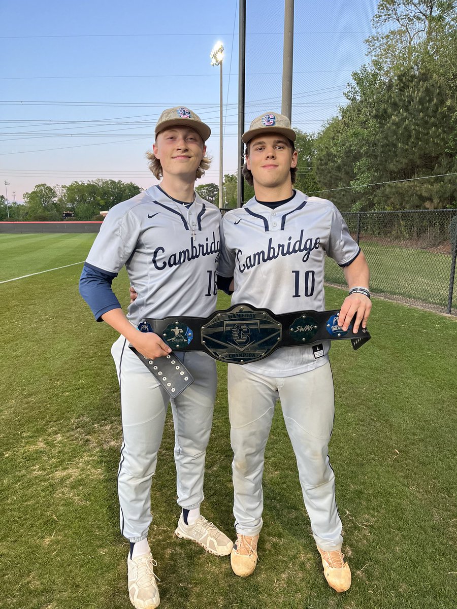 Cambridge Baseball tweet media