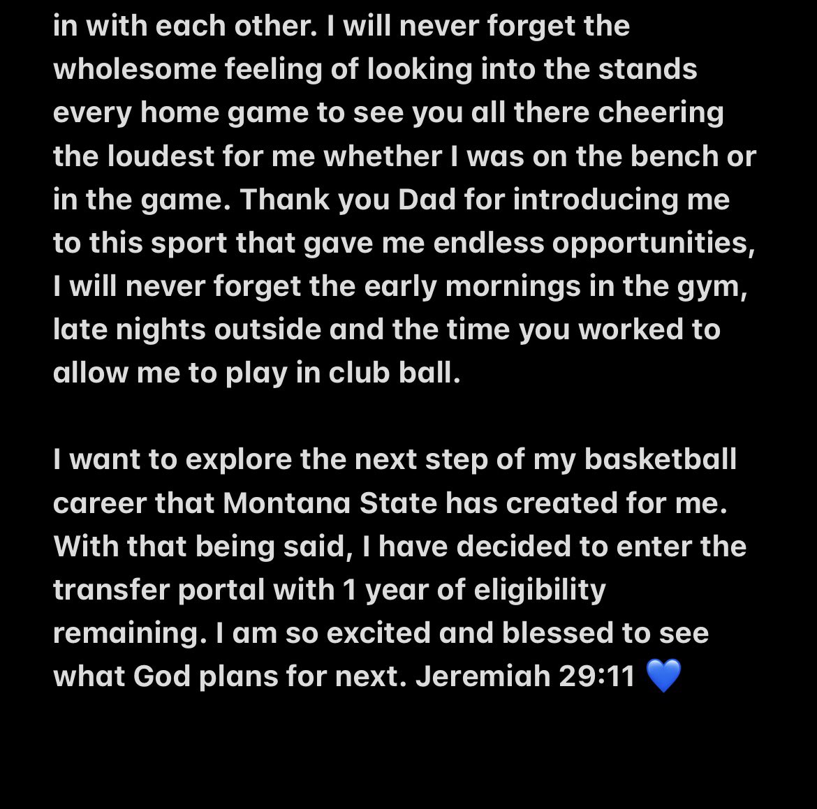 Thank you Bobcat Nation 💛💙