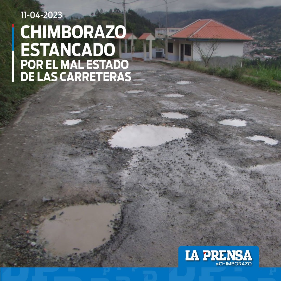 SomosLaPrensaEc's tweet photo. #PROBLEMÁTICA: Las carreteras en #Chimborazo se encuentran en #malascondiciones por la falta de atención, provocando perdidas en varios sectores productivos como turista, agrícola, pecuario, entre otros.
Más información en: https://t.co/mO4V5mEtKO
#LaPrensaInforma https://t.co/N29boeLyYi