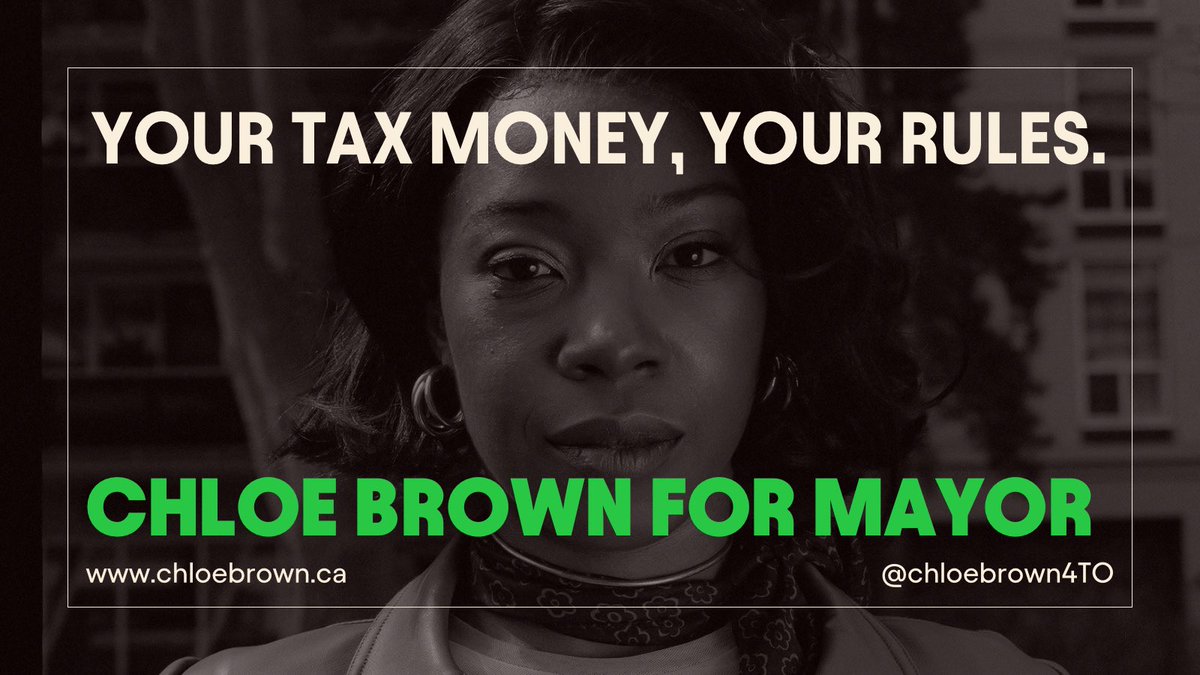 chloebrown4TO's tweet photo. I'm not a saviour, I'm not a god, I am a hard working, working class woman born and raised in this city. I know we need this, so if any of my ideas don't work for you, hit me up, challenge me, let's work together. Toronto, let's get our city back. https://t.co/KFbgEjjuDT