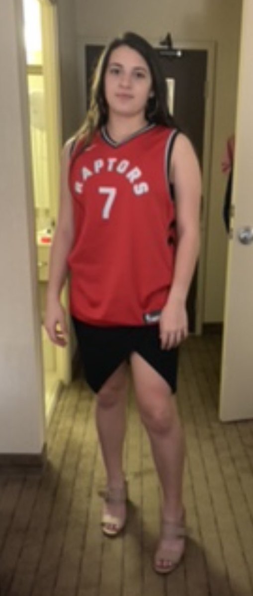 LilaPucci's tweet photo. @Raptors @tiapucci8 reppin’ the Raps at an awards banquet! https://t.co/qXGa1VJ3qG