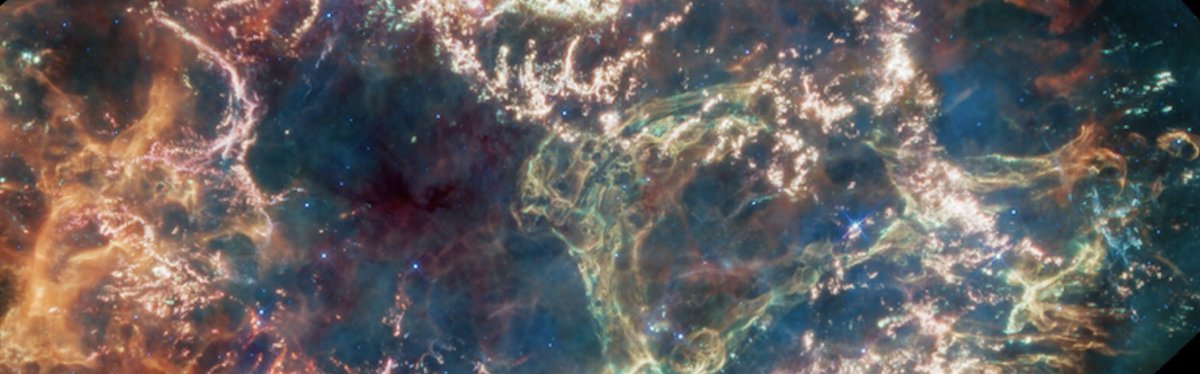 PlanetDiary's tweet photo. Mind warping view of supernova Cassiopeia A from the Webb Space Telescope https://t.co/Q6U2NCtsnt