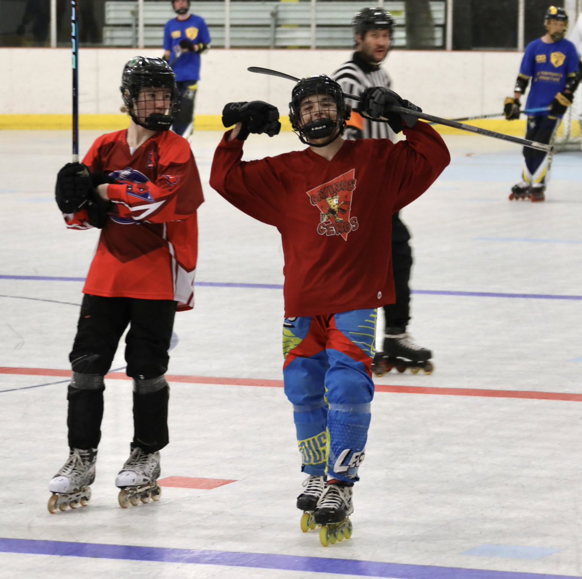 Himes412's tweet photo. FINAL SCORE from @RMU_ISC
#Vipers 8
#Blue #Devils 6
#OpeningFaceoff
#Bridgeville
#MtLebanon
#InlineHockey
#HighSchool
#RollerHockey https://t.co/1mJYddFjBh