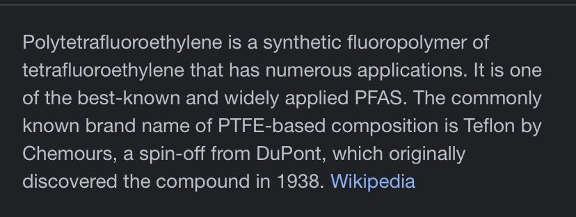 LadyPine's tweet photo. Hey @getquip I’m curious why the floss that I just ordered is made is of a chemical that the EPA limits to less than 1 part per million in drinking water? https://t.co/wq9twdbvbZ