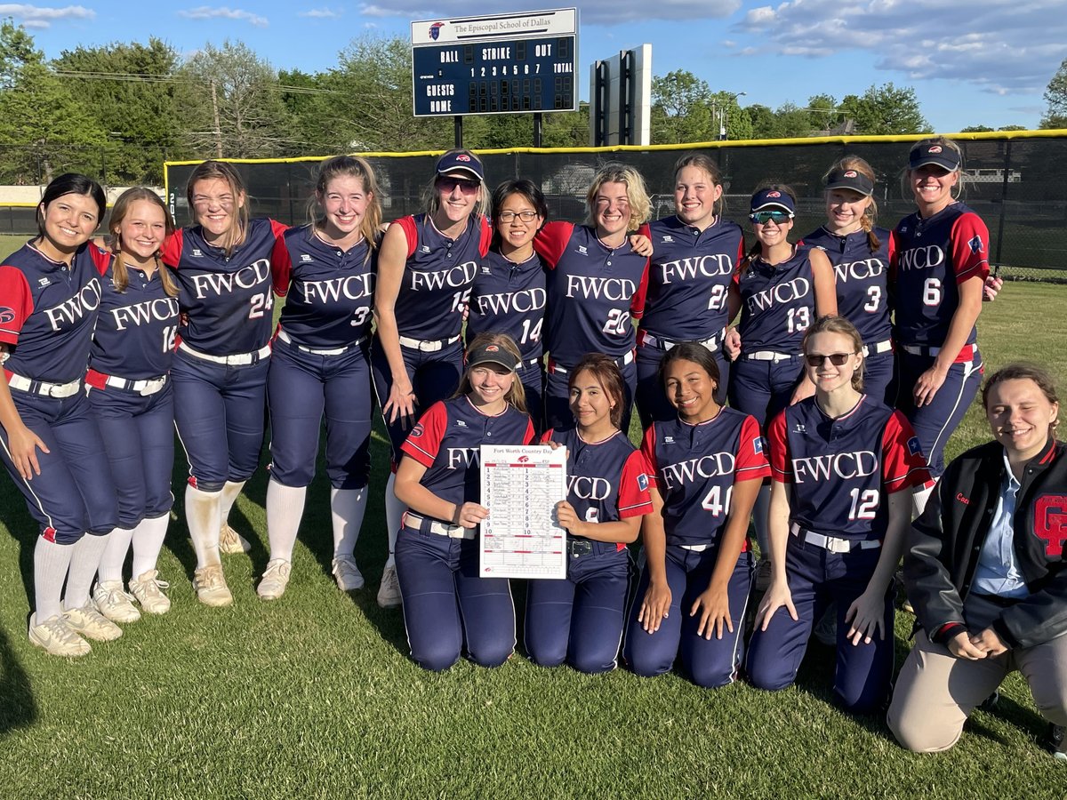 When every one hits, everyone gets the Game Card! Emily Klein toss a no-hitter (7 K's) and we continue to hit the ball hard. Keep it up, Falcons! #ALLin