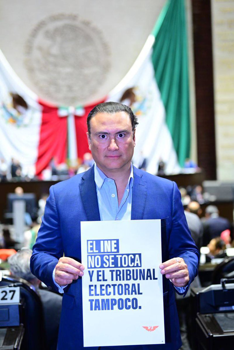 La sociedad civil, que es la que manda, ha sido muy clara: las instituciones electorales deben ser autónomas y funcionales. Ahora morena, pri, pan y prd quieren atentar contra el Tribunal Electoral con un nuevo plan de reforma. En la <a href="/BancadaNaranjaD/">Bancada Naranja 🔸D</a> defenderemos a la democracia.