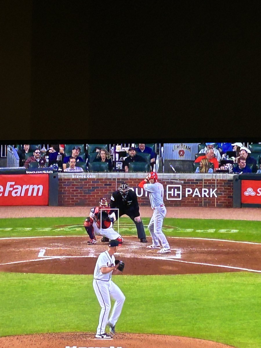 _RedsWriters's tweet photo. Why is Will Myers so far off the plate? #Reds https://t.co/Lxe9izqNNT