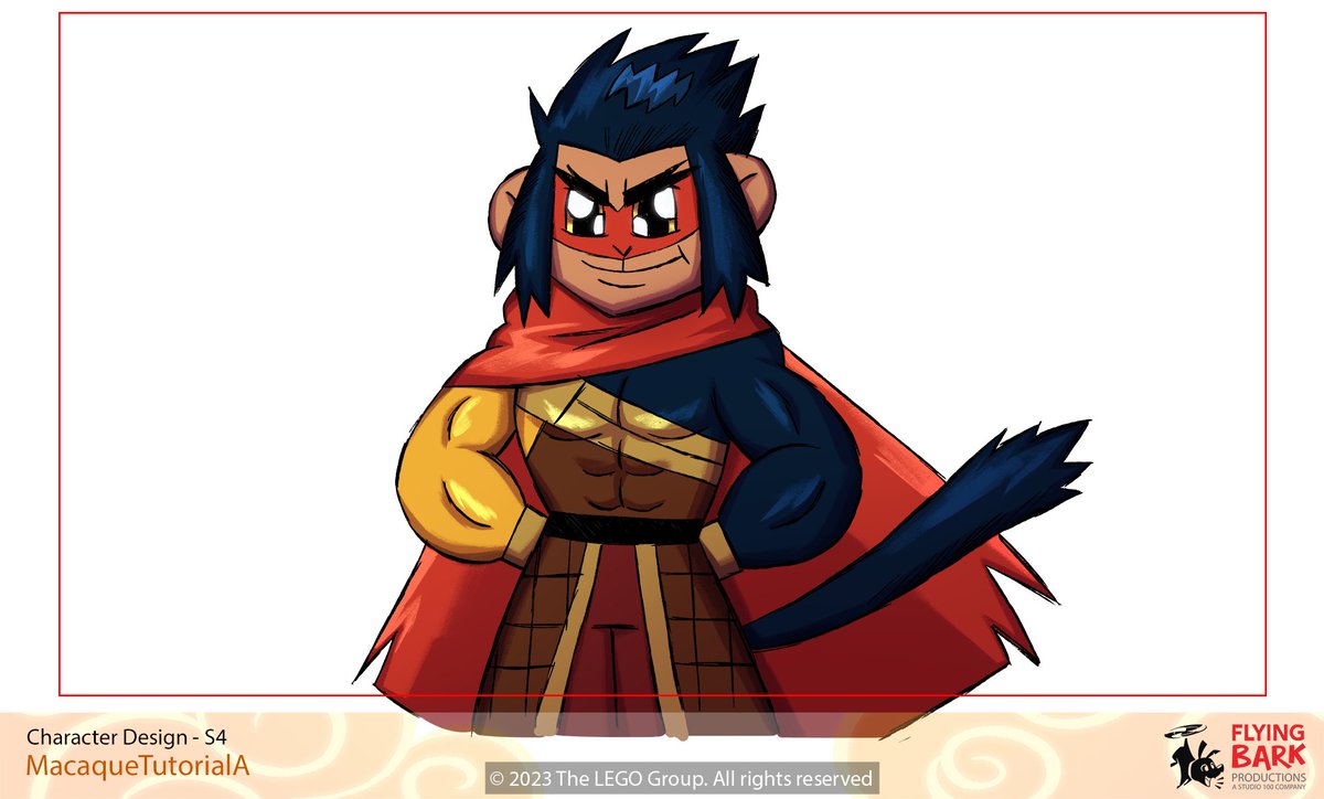 it's #PortfolioDay again?? time flies when you're under NDA but here's some funny little drawings I did for #LEGOMonkieKid S3 &amp; S4