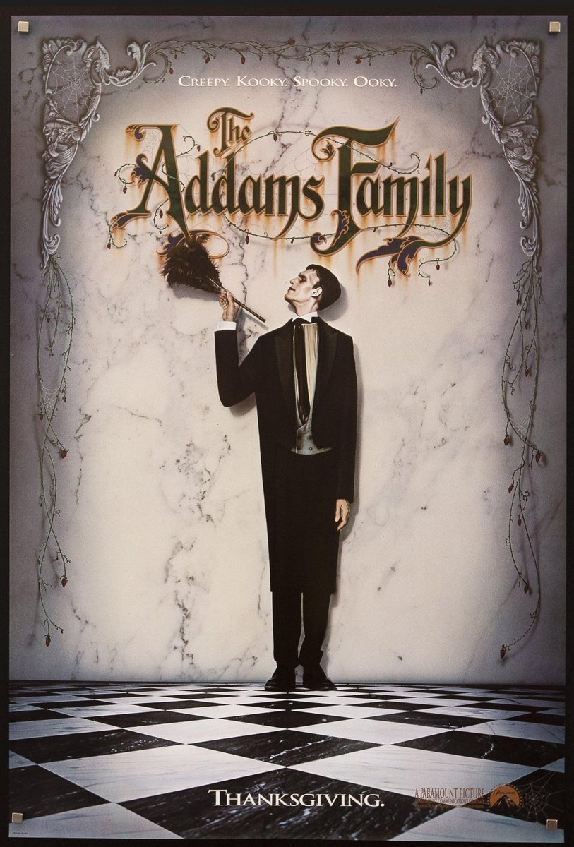 TeaserArchive's tweet photo. The Addams Family (1991) https://t.co/XjFyZvD5sC