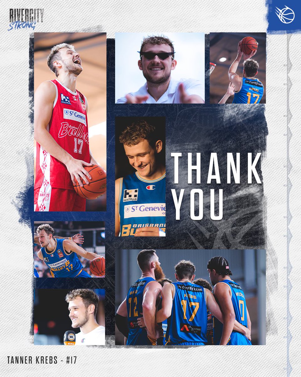 Thank you <a href="/TannerKrebs/">Tanner Krebs</a> for 3 seasons of hard work and grit! Join us in wishing Tanner all the best for NBL24!

#RIVERCITYSTRONG