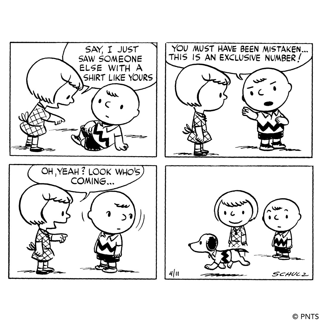 〰️ This Peanuts comic strip was first published #OTD in 1951.