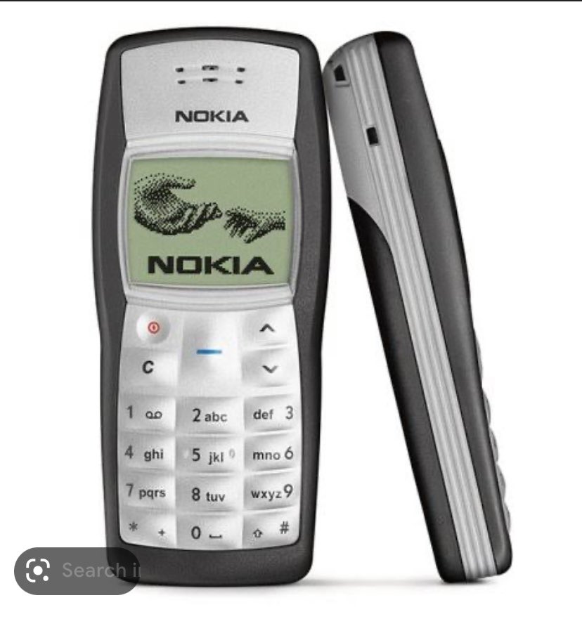 Vamos_Rafa87's tweet photo. Nokia 1100 🥹 https://t.co/nDzw1bpKpR