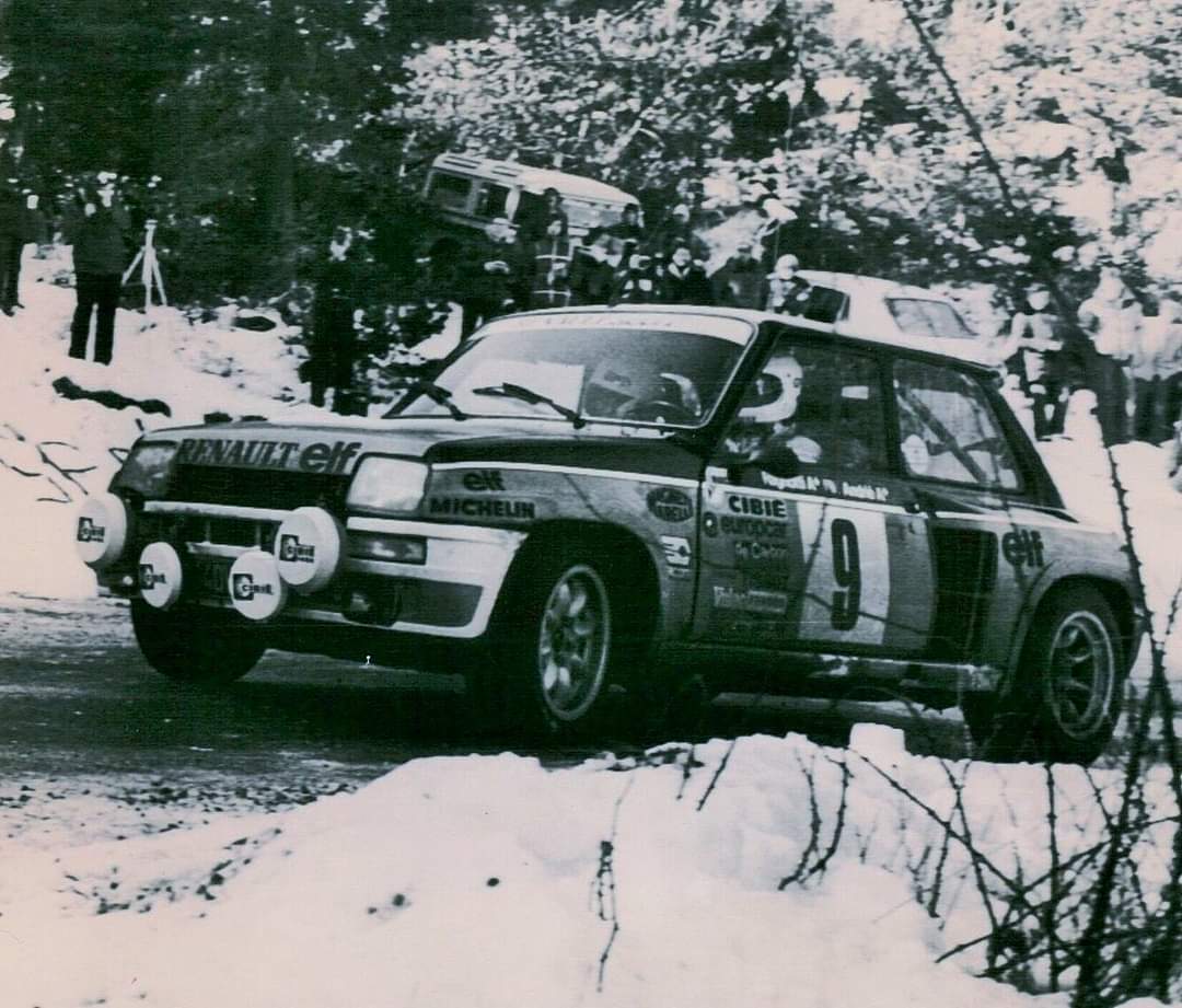 gpcracingteam's tweet photo. 1981 Monte Carlo. 
Jean Ragnotti /J.Marc Andrié,
Renault 5 Turbo. 1st.
(via Rally Legend)
@pjlm2 @Rinoire @Digione_79 @bourdyot_
@orsoladelzenero @BCJr @PHN16 @ItaliAuto
@alfamale87 @ren_119 
@EightMike
@risio1958
@RallyBadajoz70
@930RB @JRGStuff
@Retromania4ever
@PeterDanaher https://t.co/wfBRaYvdaH