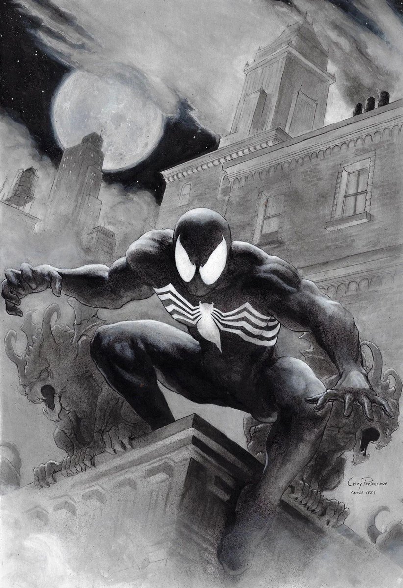 Symbiotized's tweet photo. Web of Spider-Man, Casey Parsons after Charles Vess https://t.co/BTzIN31cbt