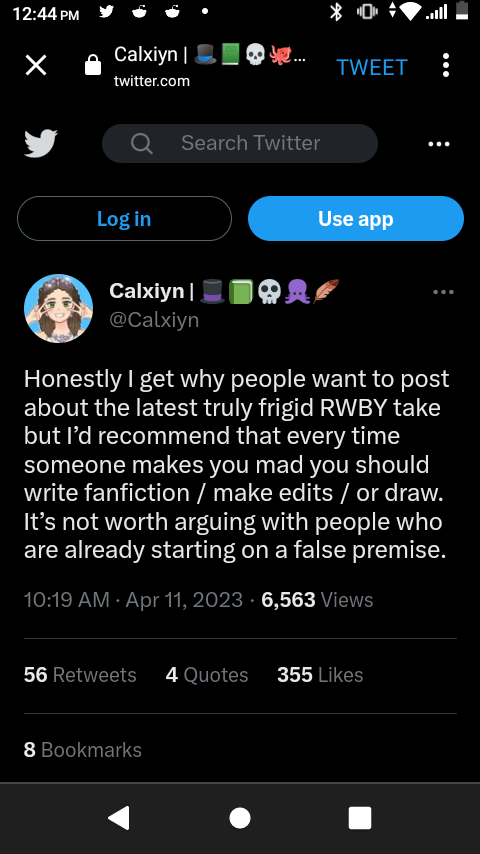 CJ_Black0's tweet photo. #CJs2Cents: I forgot to talk about this earlier, but what is with the RWBY fandom and dealing with real criticism/differing opinions? This is an adult woman telling people that those who don't think RWBY is good are wrong, instead of promoting respect of others' opinions.
#RWBY https://t.co/P2vjLw33pI