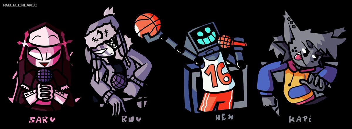 PTaquero's tweet photo. Fan art de Friday night funkin' - fnf mod #kapi #sarv #ruv #sarvente #hex #fnf #fridaynightfunkin #fnfkapi #videogame #videogameart #fanart #draw #dibujo #digital #fanartfnf #videogamedraw #newgraounds #fnfdraw #fnfdibujo #fnfdigital #fnfsarv #fnfhex #fnfruv #fnfsarvente https://t.co/B9n2PUE4WR