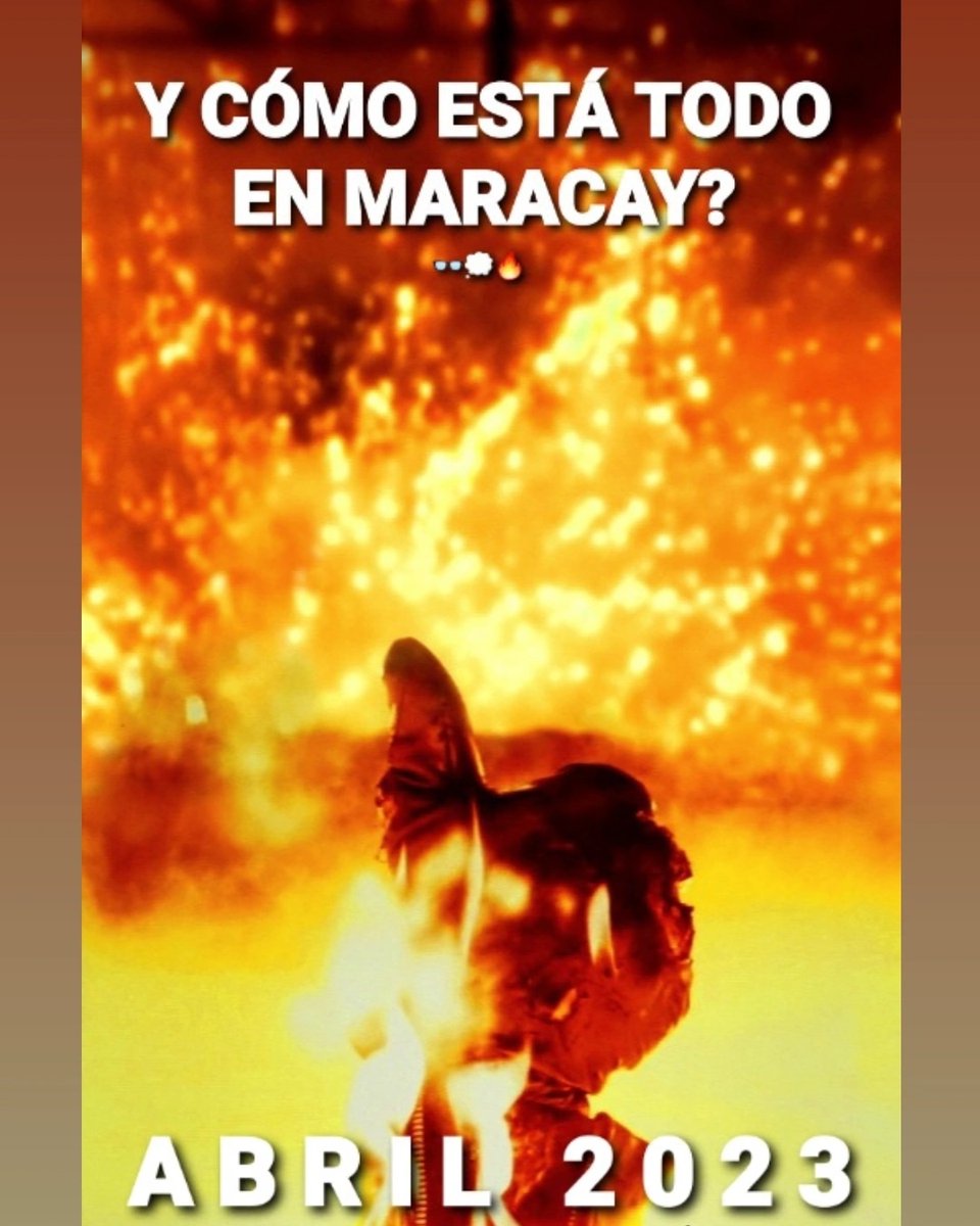illichsf's tweet photo. Hasta la vista, baby...
🔥👍🏽🔥
#LaCalor 
#Maracay
#YoSéQueNoSeDiceLaCalor
#NagüevonaECalor https://t.co/pVX9raSttL