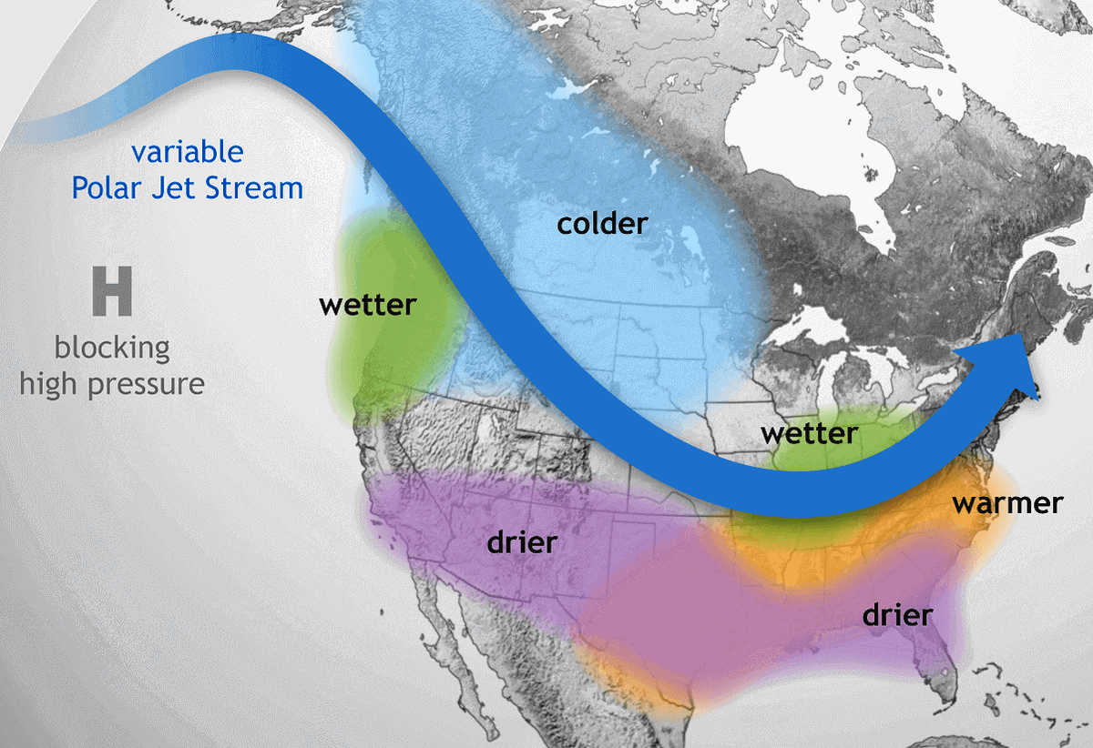 PlanetDiary's tweet photo. El Niño is back again! This is what it often means: https://t.co/o4LmmnGuCQ