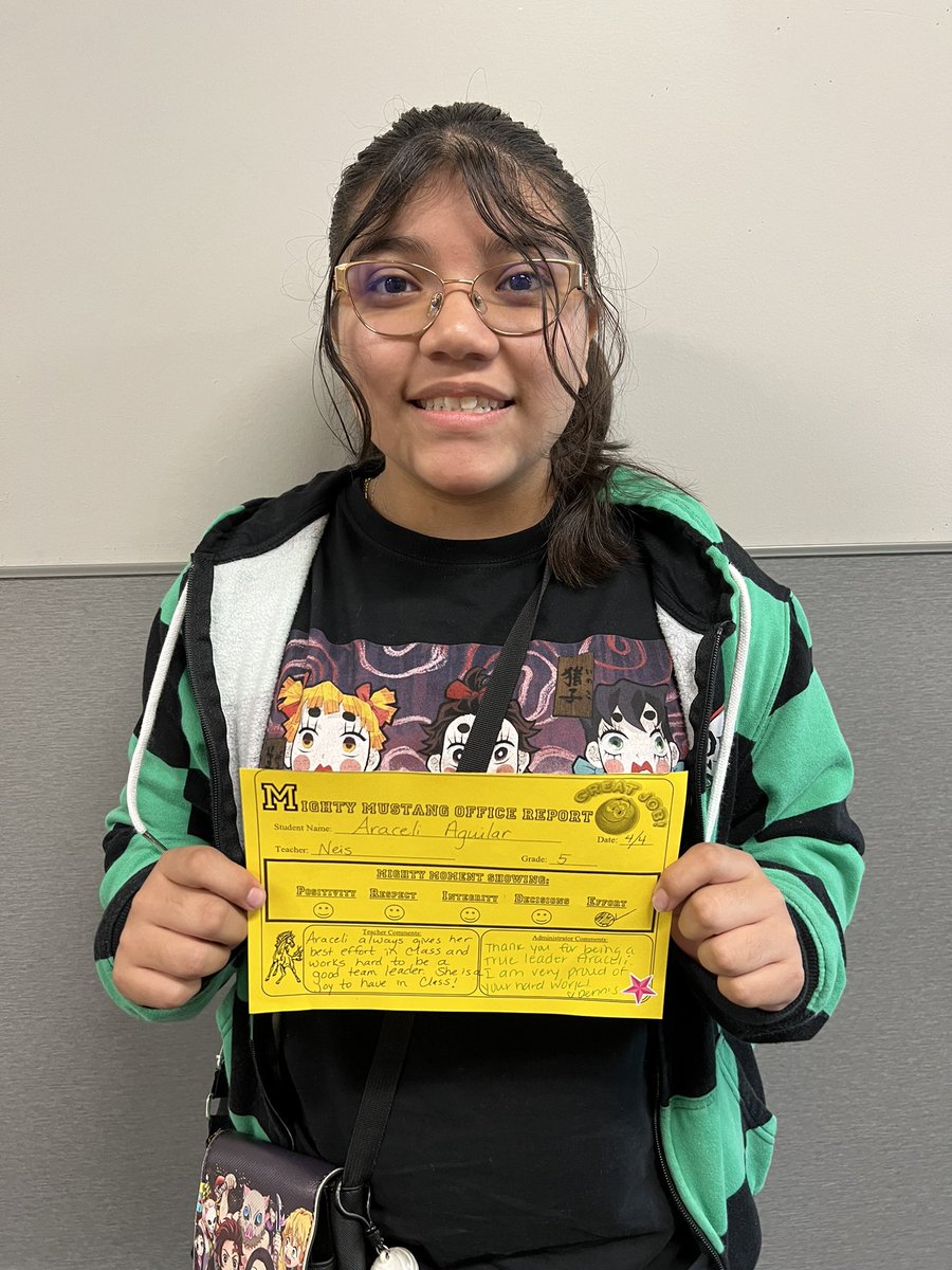 MrsDennisGarcia's tweet image. Super proud of our students who earned ⭐️Mighty Mustang Shout Outs⭐️ for the week! Way to go in showing your PRIDE!! 🐴 #positivereferrals #BANEpride #BANEspirit #bringingoutthebest @BaneElementary @cdiazcfisd @CFISDStuSrvcs