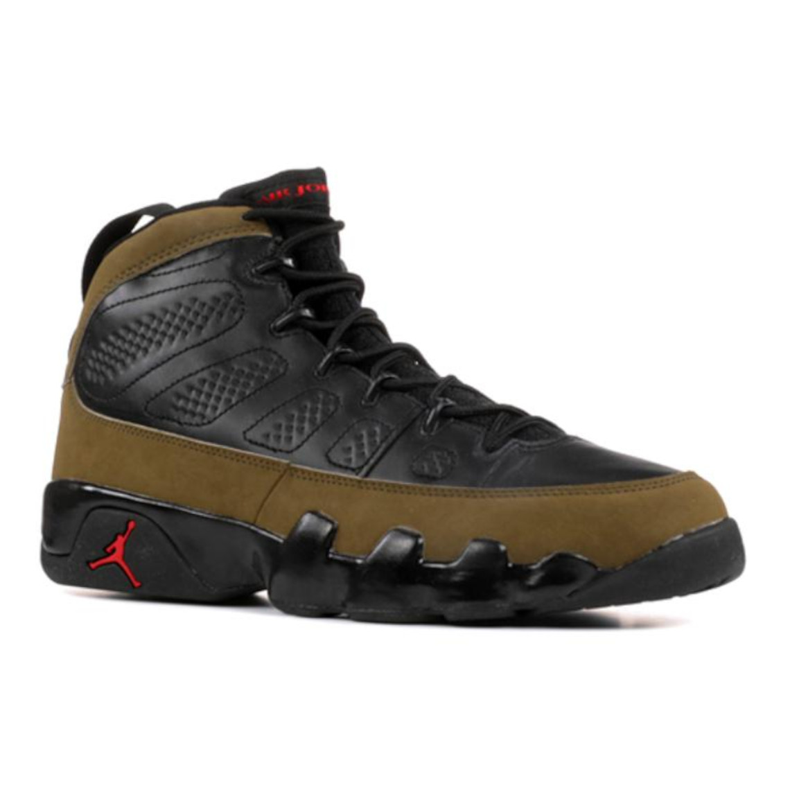SneakerNews's tweet photo. 🗣️ True or False: The Air Jordan 9 "Olive" is underrated. https://t.co/aqLTjWe0Li