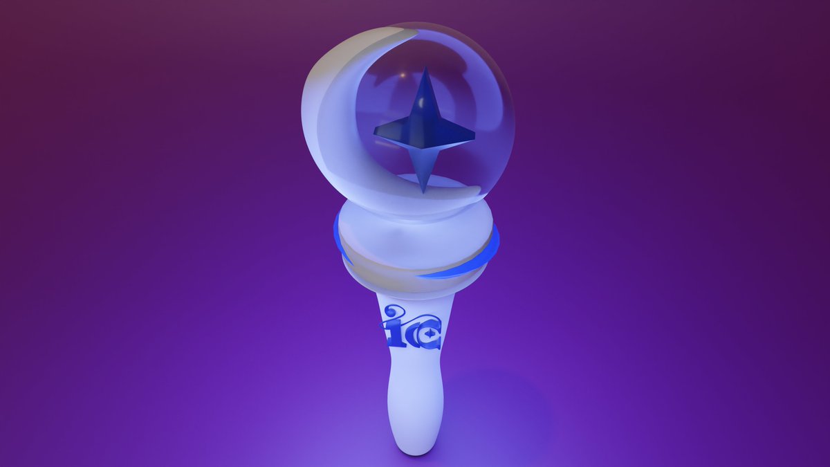ICHILLIN' lightstick when?? This is my own original design (aside