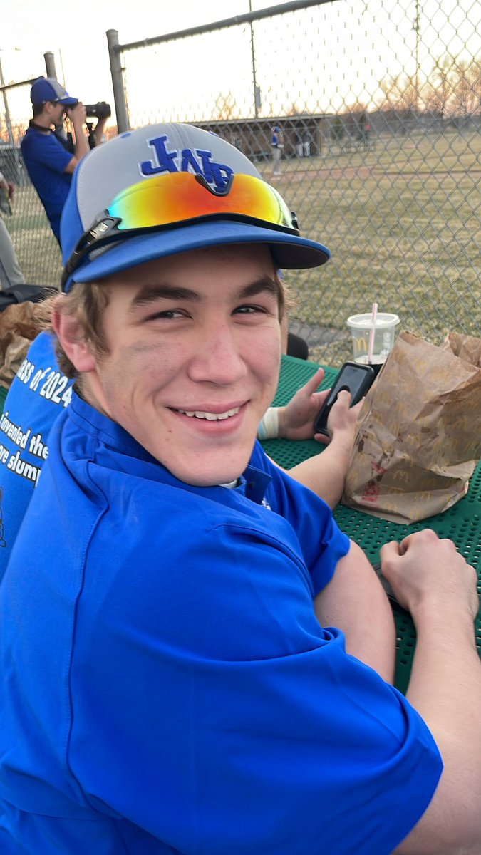 Great first win Vs. BP. 20-0. Krause was player of the game for batting 1.000 w/ a 3B &amp; 2B. His first &amp; hopefully not his last game this season. Good luck w/ your surgery Krause!! We are all behind you, Ty Melchior had 6 RBIs. Barnes w/ the W on the mound.