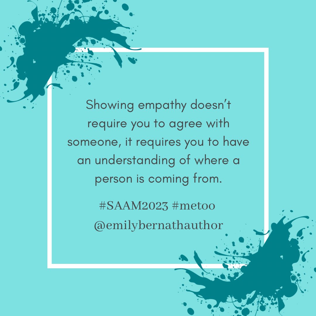 EmilyBernath's tweet photo. A topic talked about today from a workshop on empathy inspired policing. What are your thoughts?

#evawi2023 #saam2023 #startbybelieving #metoo #saam #sexualassault #sexualassaultawareness #advocate #advocacy #metoomovement #believesurvivors https://t.co/9drwowjQf3