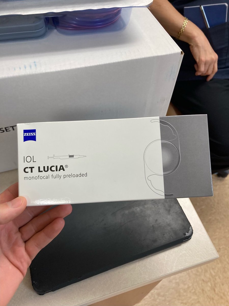 IOLReference's tweet image. The newly available and FDA approved CT LUCIA 621 single piece has been added to the database. 
#ophthalmology #ophthotwitter #MedTwitter