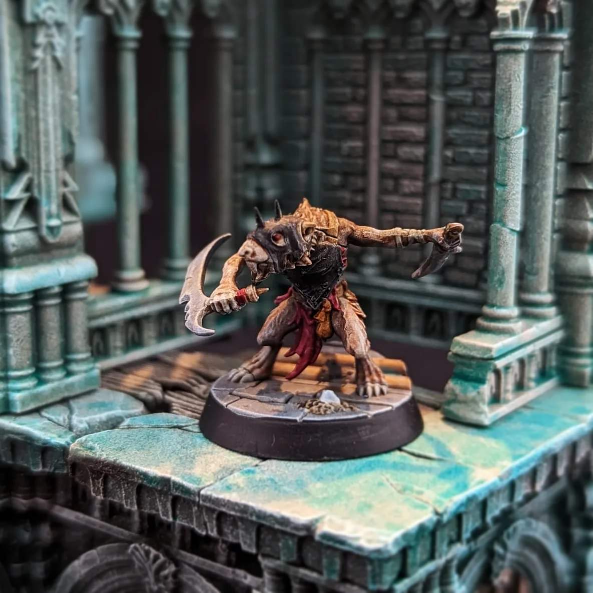 BigOnMinis's tweet photo. The sewers are overrun!
.
.
.
.
.
#WarhammerCommunity #underworlds #warcry #skaven #claneshin #skittershank #clawpack https://t.co/Mk6JZhCIHi