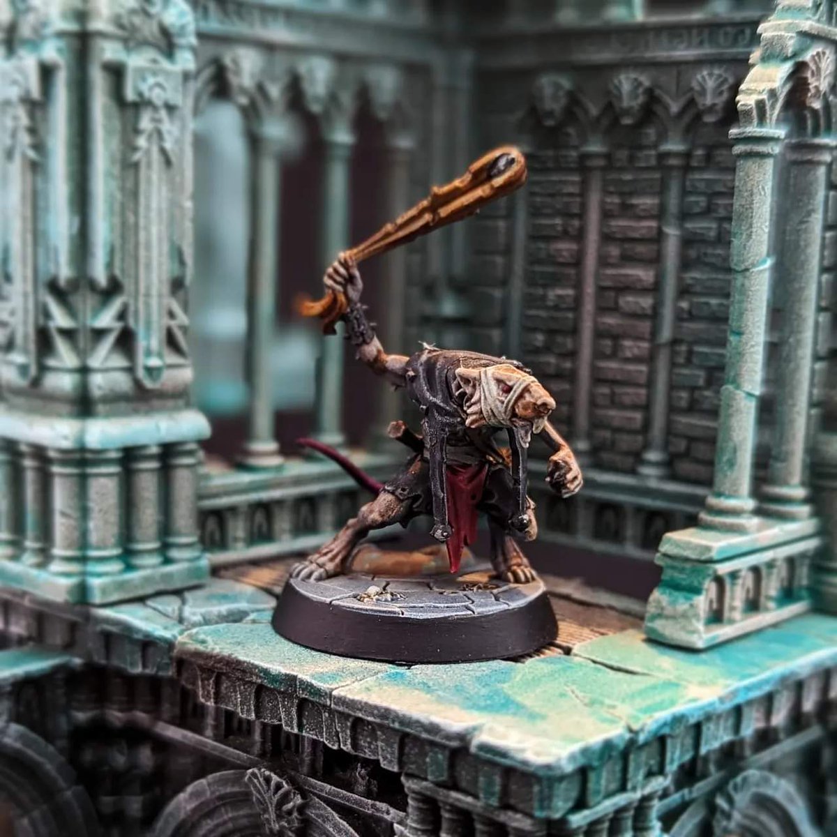 BigOnMinis's tweet photo. The sewers are overrun!
.
.
.
.
.
#WarhammerCommunity #underworlds #warcry #skaven #claneshin #skittershank #clawpack https://t.co/Mk6JZhCIHi