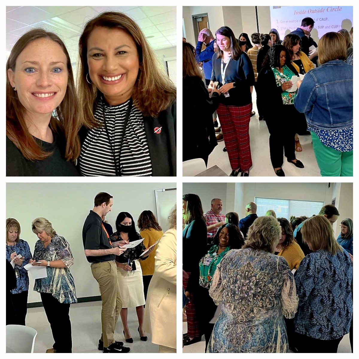DrYacovodonato's tweet photo. Delivering a workshop for a group of @ClevelandISDTX Central office staff today was a joy. We were amazed at how professional they were learning CBLI elements to better serve their EB population. @MrsSilva75  @MariaSilvaCISD @sherilowe13 @robynthornton https://t.co/Hwwcy3FFHZ