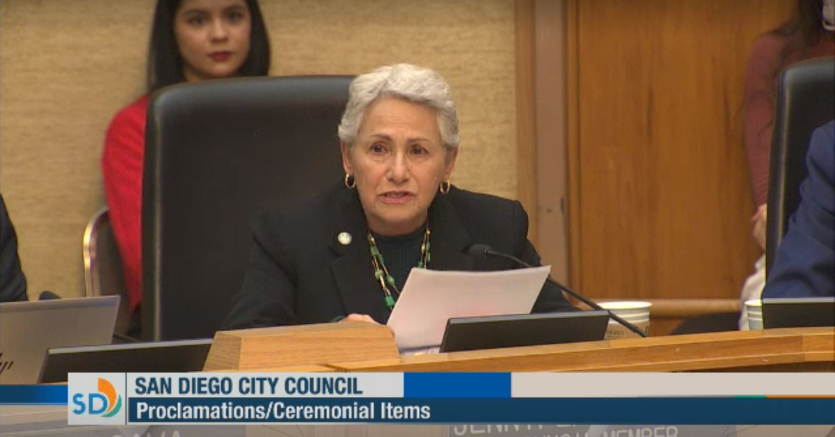 ADL_SD's tweet photo. Today, our Regional Director Fabienne Perlov expressed ADL's support and appreciation for the San Diego City Council approved proclamation recognizing April 16, 2023 as "70 years of Holocaust Survivors in San Diego Day". Holocaust education is vital to #learntoneverforget and ensure the next generation knows the stories of the survivors and how they created new lives in San Diego. We want to especially thank Council President Elo-Rivera and Councilmember Campbell for sponsoring this proclamation.

Take Action: https://t.co/dGTaTjtyWO