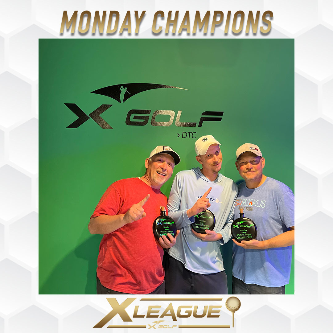 XGolfDTC's tweet photo. Congratulations to our Monday Spring X-League Champions: Kielbasa Mafia 🏆🏆🏆 https://t.co/xoBCsthOIF
