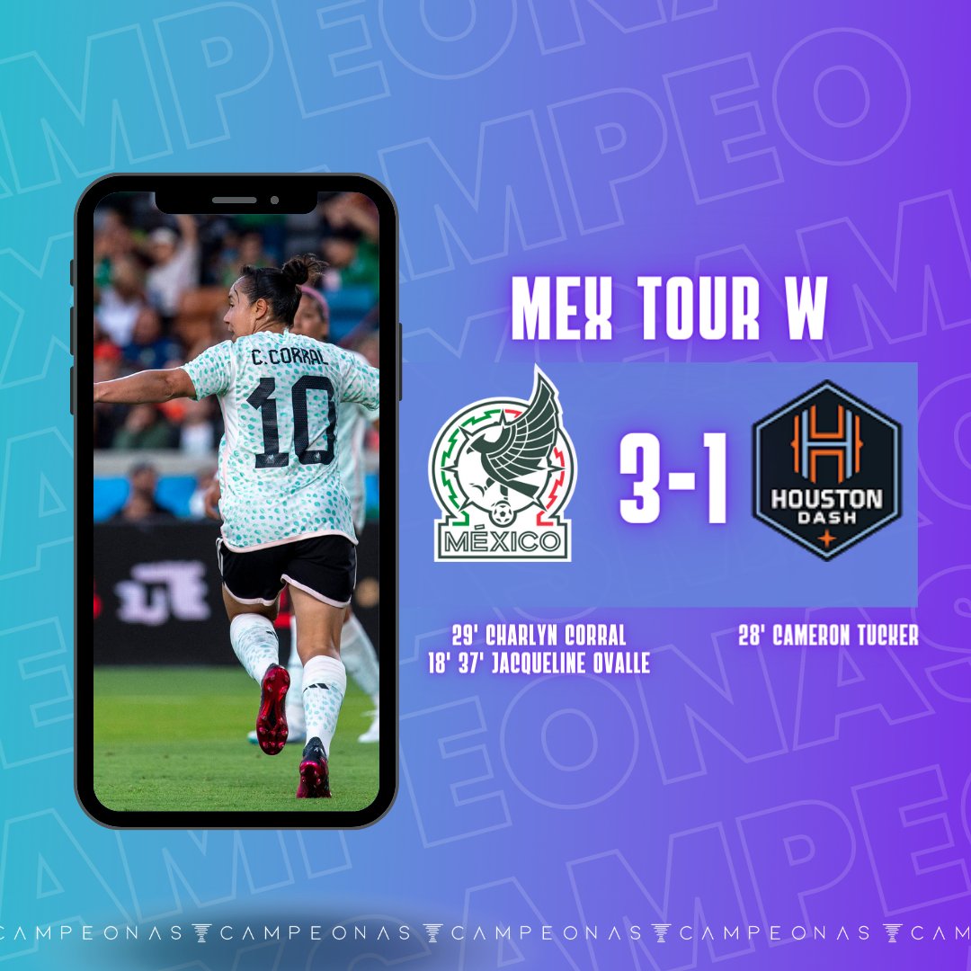 campeonasmx's tweet photo. #MEXvsHOU | 🇲🇽 3-1 🟠⚫
¡MEDIO TIEMPO!
Con amplia ventaja México se va a los vestidores peeeero...
¿A quién les gustaría ver en la cancha en este segundo tiempo? 👀
#SomosCampeonas https://t.co/P8YTDOd2qY