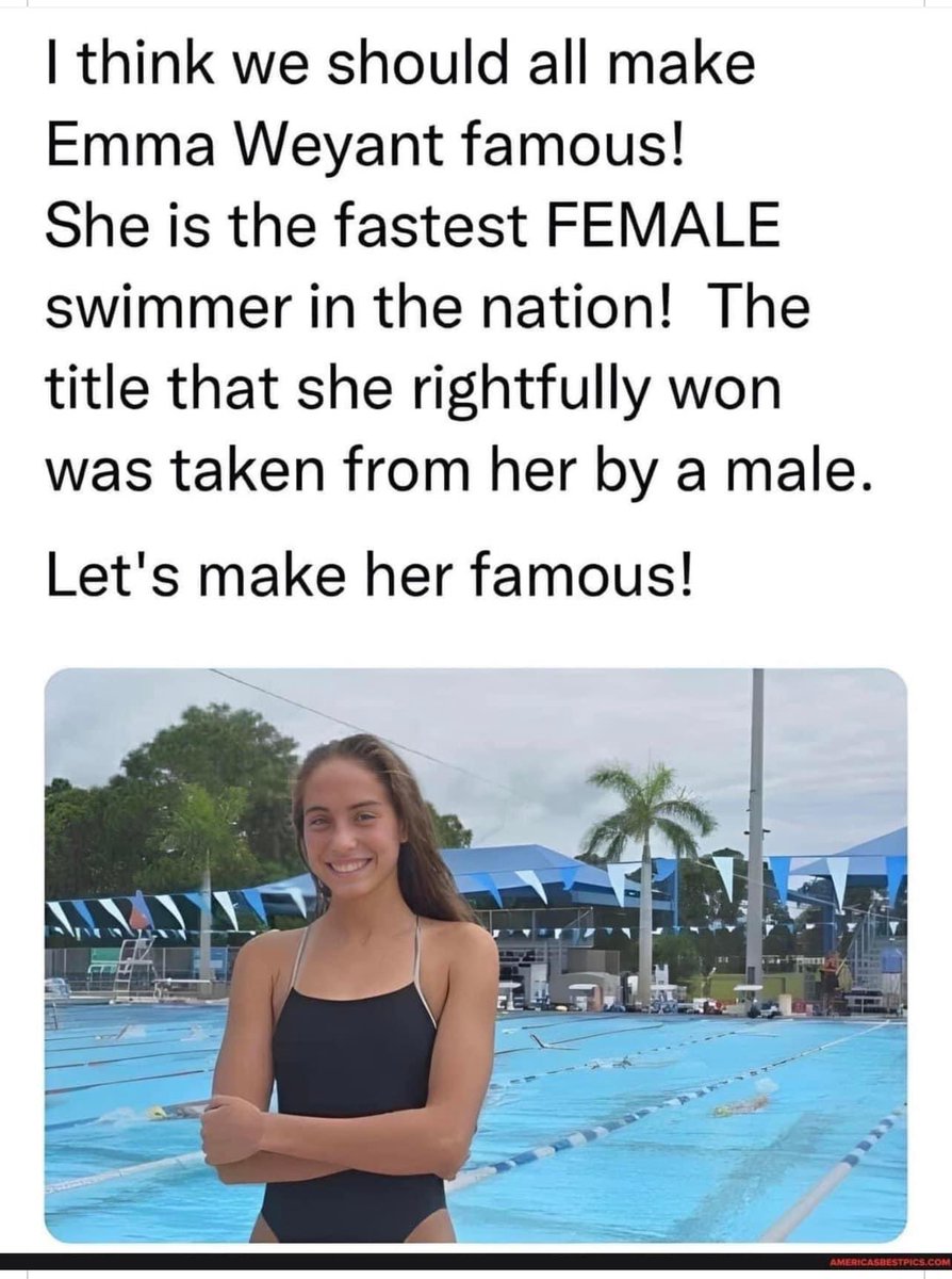 Yes! She needs to be made famous!