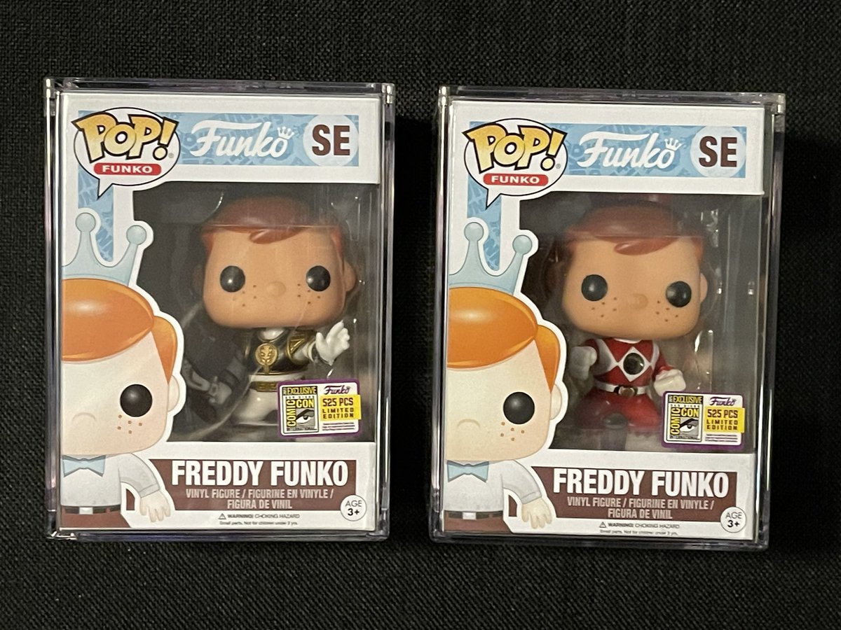 popliberator's tweet photo. I had to treat myself. Once every 6 months I buy 2 or 3 rare ones I like. Power Rangers 30th Reunion Netflix April 19! I’m fing excited. The nostalgia. The white ranger is my most rare besides the Bank Rober Joker! #funko #funkopop #rarefunko #powerrangers #freddyfunko #netflix https://t.co/DGMEWj0Pxf