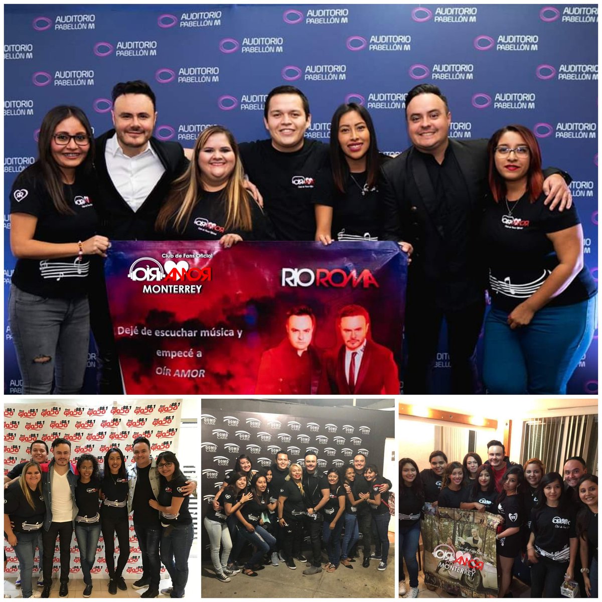OirAmorMty1's tweet photo. Hoy cumplimos 7 años de estar apoyando incondicionalmente a @RioRomamx 🥳
Gracias por permitirnos estar con ustedes en cada concierto, en las convivencias y en el aeropuerto; siempre felices de tenerlos en nuestro estado 🥹
Felicidades a cada integrante por ser parte de #OAMty 🎂 https://t.co/tRNY3QTfW1