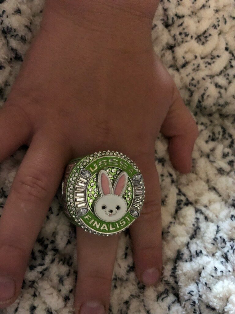 These guys went 3-1 over Easter weekend earning their 1st ring of the season. They have so much fun cheering on each other success and they get better every day. ⚾️🧢  Can’t wait to get back to work <a href="/clubhouse_tul/">Marucci Clubhouse Tulsa</a> with <a href="/threebobiii/">Trey Summers</a> 🔵#justgettingstarted #thewayitshouldbe