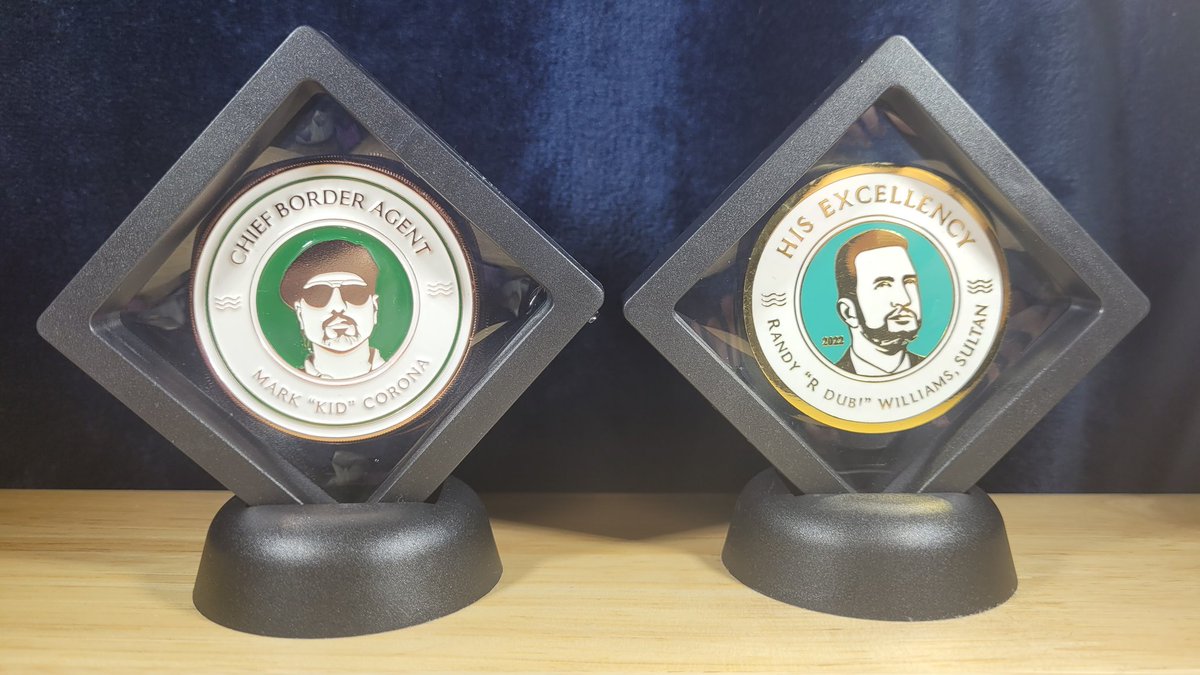 JoeScruffyYT's tweet photo. My 50 Duble @slowjamastan coin, featuring @KidCorona, has arrived!
This new #Slowjamastan collector coin will only go up in value! (Not as much as the 100 Duble coin) https://t.co/Dn7Jcyirpa